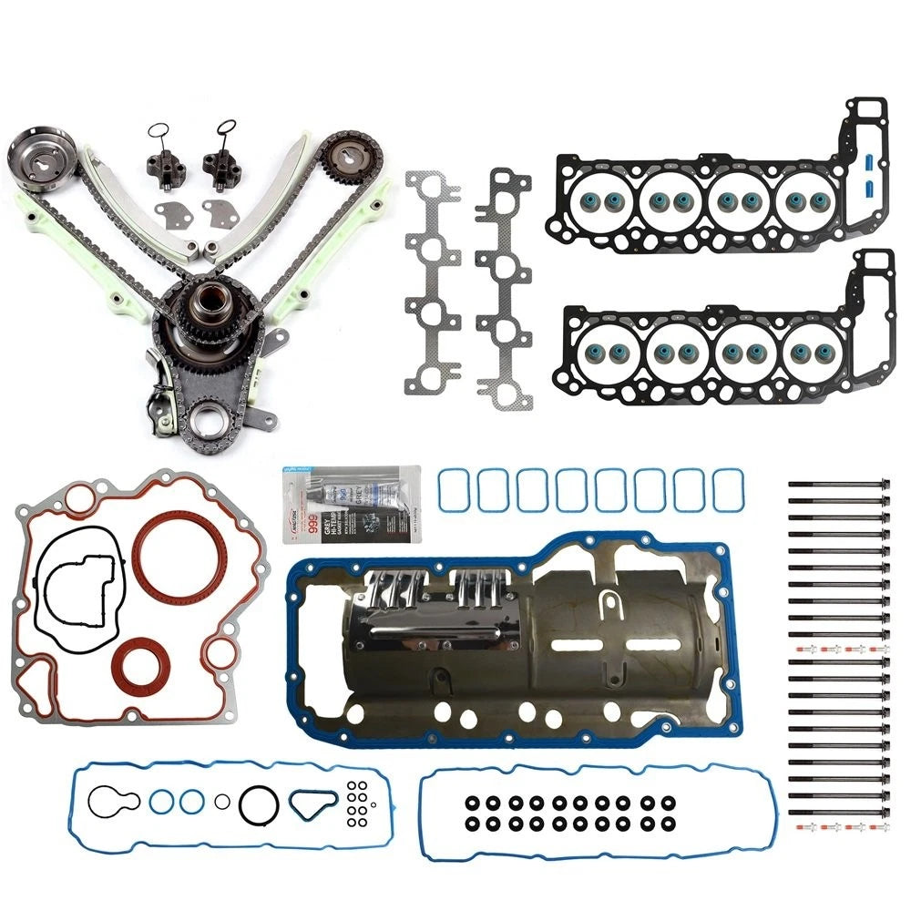 Timing Chain Kit & Head Gasket Bolts for Mitsubishi Dodge Durango (2004–2007)