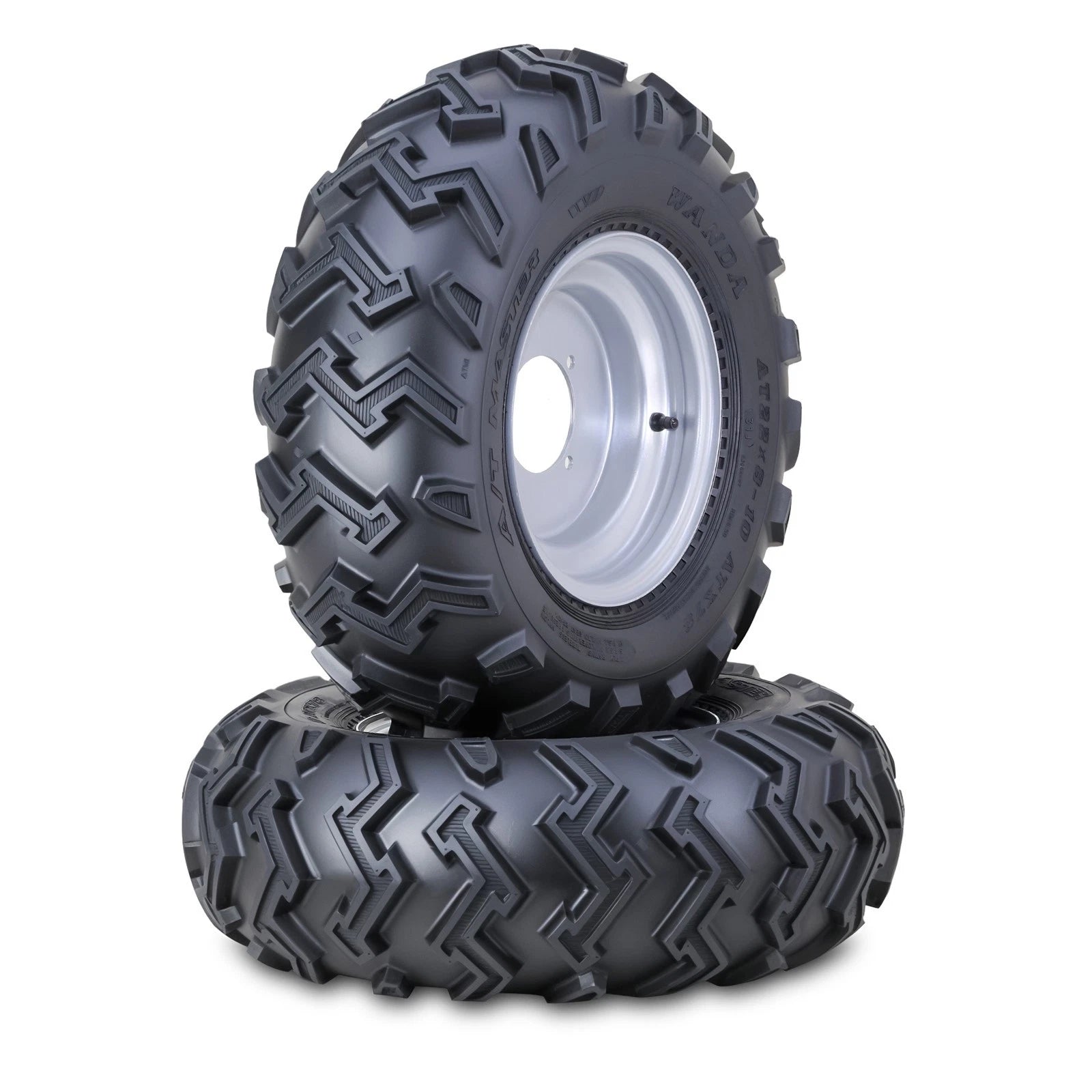2 Wanda ATV Tire Assembly 22X8-10 on 4x110mm PCD for ATV