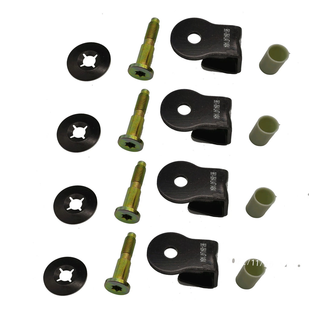 Set of 4 Rear Door Striker Bolts for Ford Bronco Escort Lincoln Mercury (1980–2011)