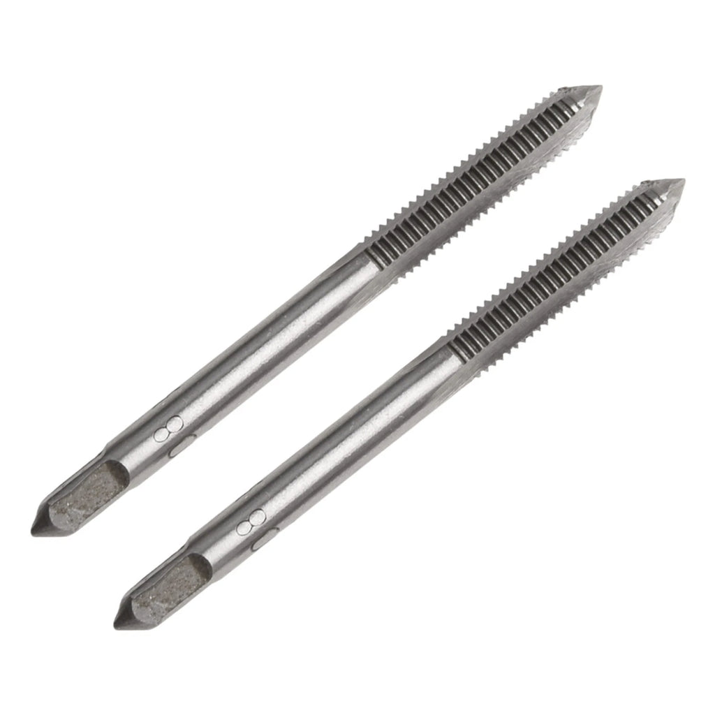 2X HSS Screw Tap Drill Bit Set for Thread Creation
