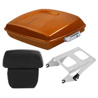 Razor Trunk Backrest Pad Mount Rack for Harley Street Glide (2014–2026)