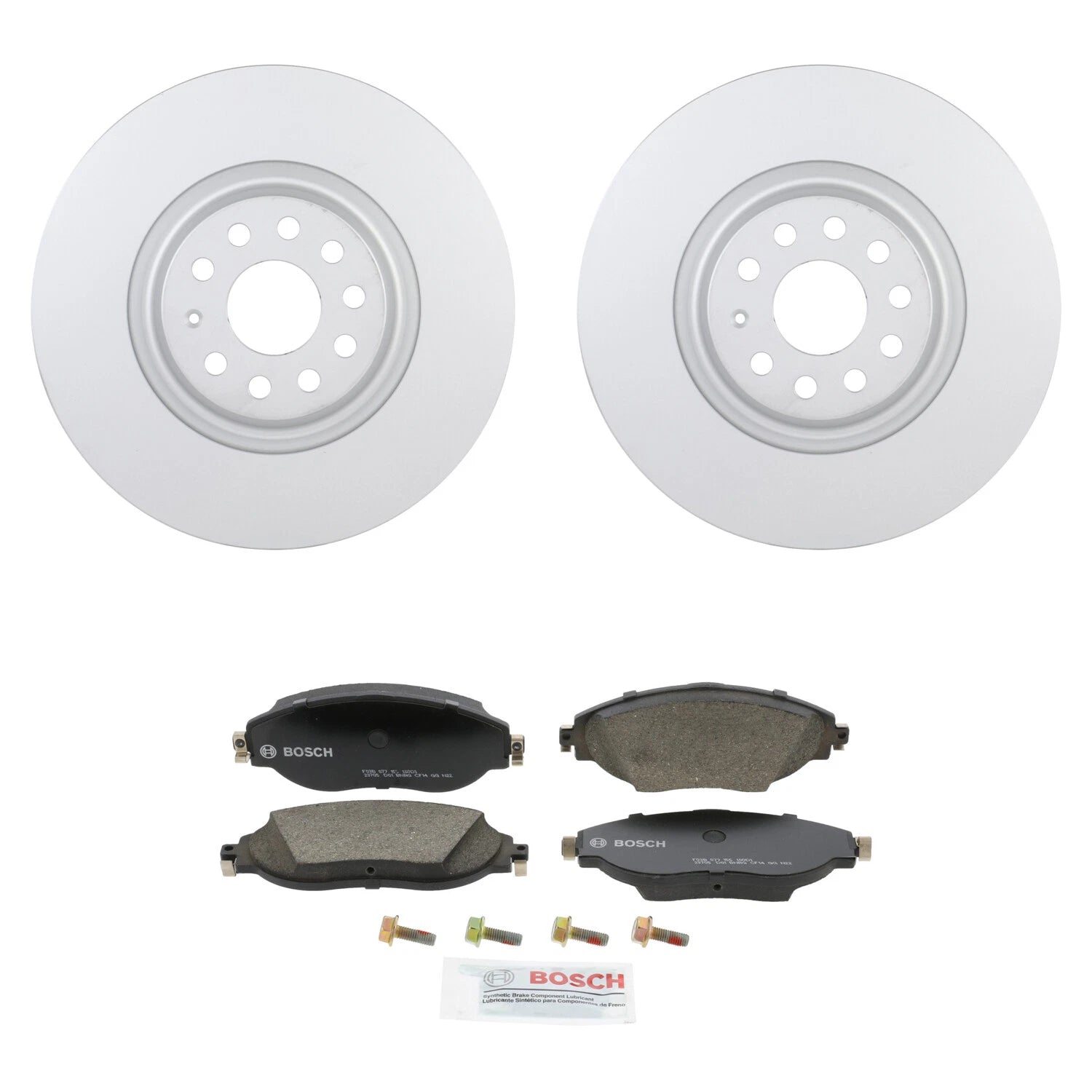 Set of 4 Bosch Quietcast Ceramic Disc Brake Pads for Q3 GTI Tiguan