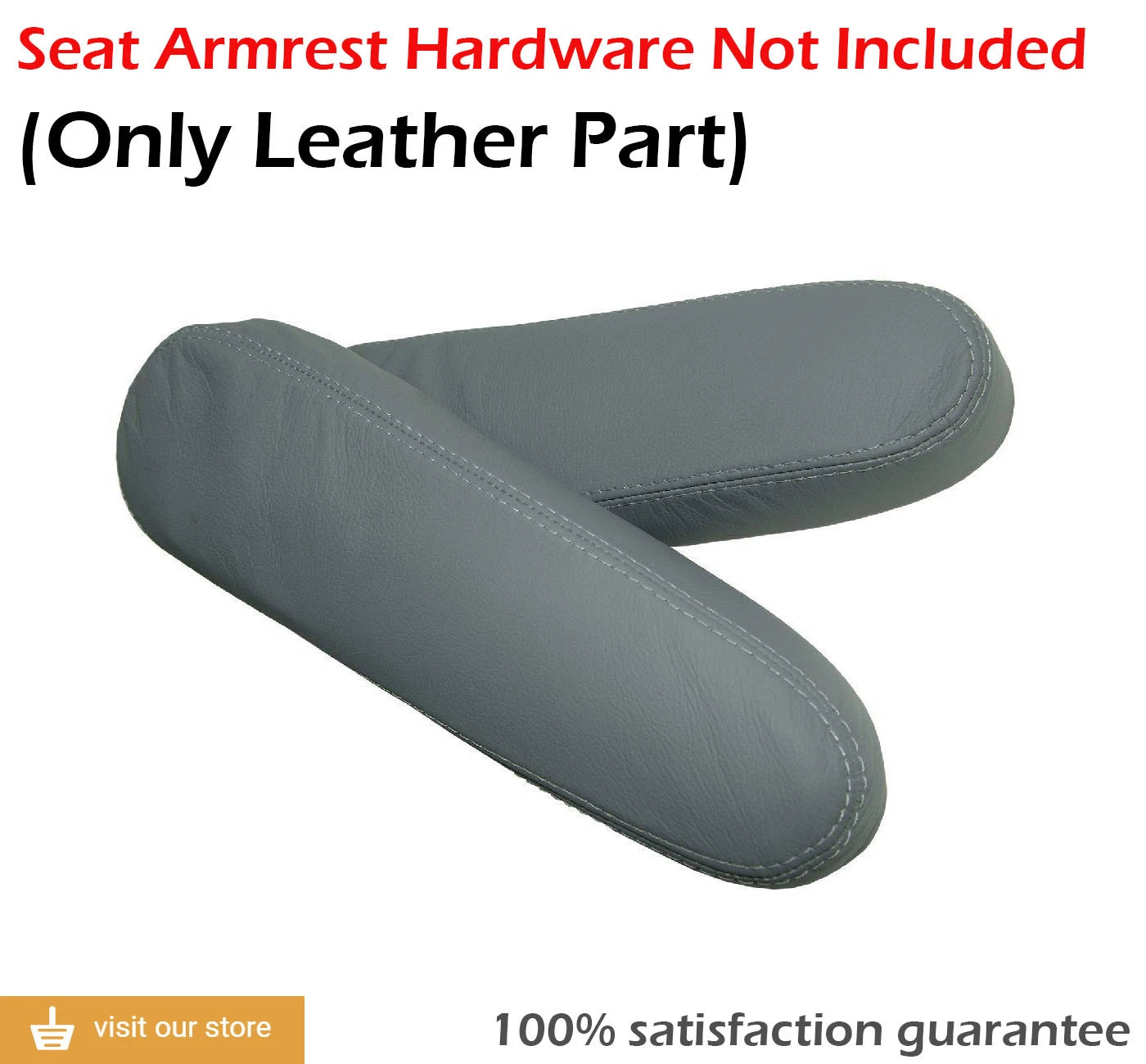 Leather Synthetic Front Seat Armrest Cover for Honda Odyssey (1999–2004)