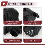 1 x Coolant Expansion Overflow Tank with Cap for BMW 340i