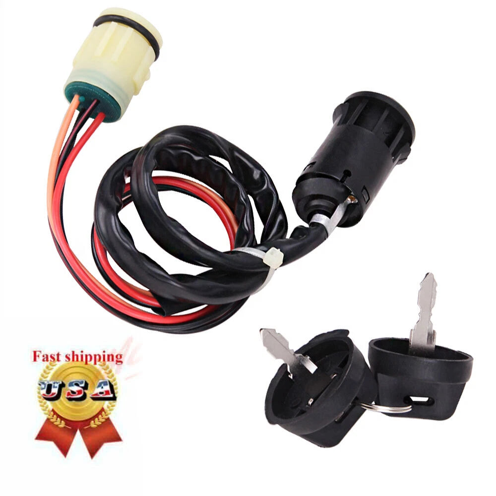 Ignition Key Switch with 2 Keys for Honda TRX450FM Foreman 4x4 (2002–2004)
