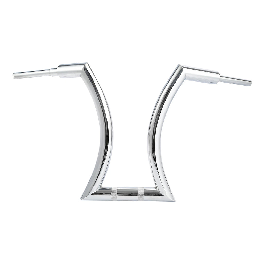 Set of 4 Rise 2" Ape Hanger Handlebar & Risers for Harley Softail (14-20)