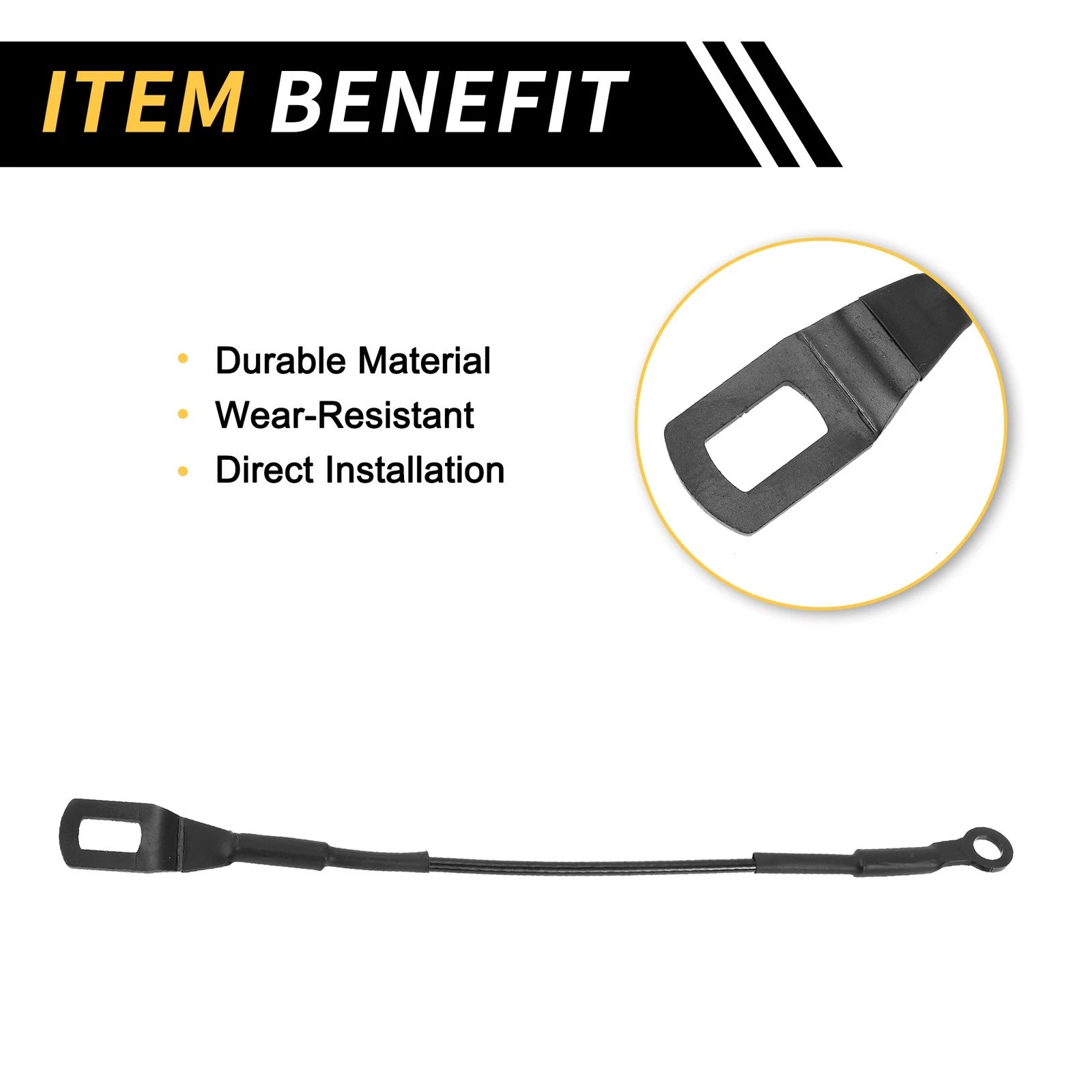 1 Pair Tailgate Cables for Toyota Tacoma (No. 6577004030)