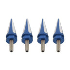 4 x Windscreen Screw Bolts Blue Spike for Harley Touring Road Glide (1998-2025)