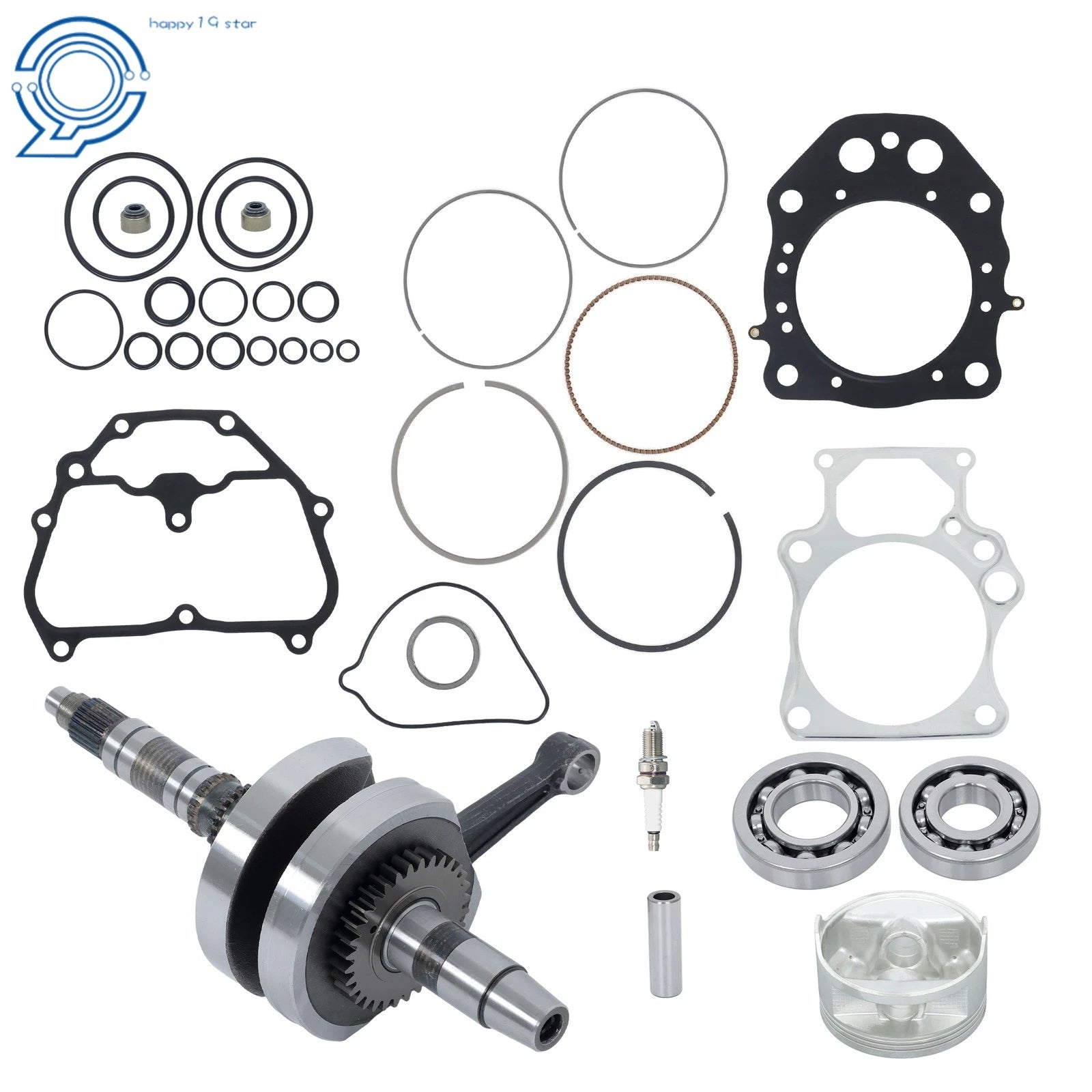 Engine Rebuild Kit for Honda TRX500 SXS500 (2014–2024) Crankshaft Piston