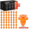 50x 8.5mm Nylon Liftgate & Headliner Retainer Clips for Ford Honda