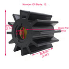 Impeller for Jabsco Marine Diesel Pump (17370-0001)