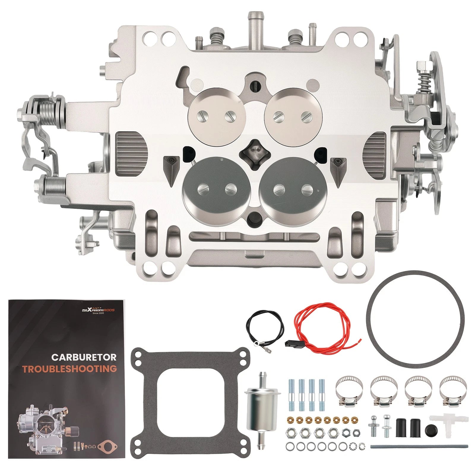 4-Barrel Carburetor with Manual Choke for 1405 600 CFM (305-360)