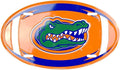 Florida Gators Metal Oval Football License Plate for Car Truck