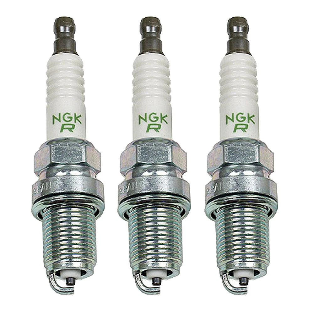 NGK V-Power Spark Plug Set (3 Pieces) for