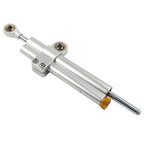 260mm Steering Damper Stabilizer for Motorcycle - Silver
