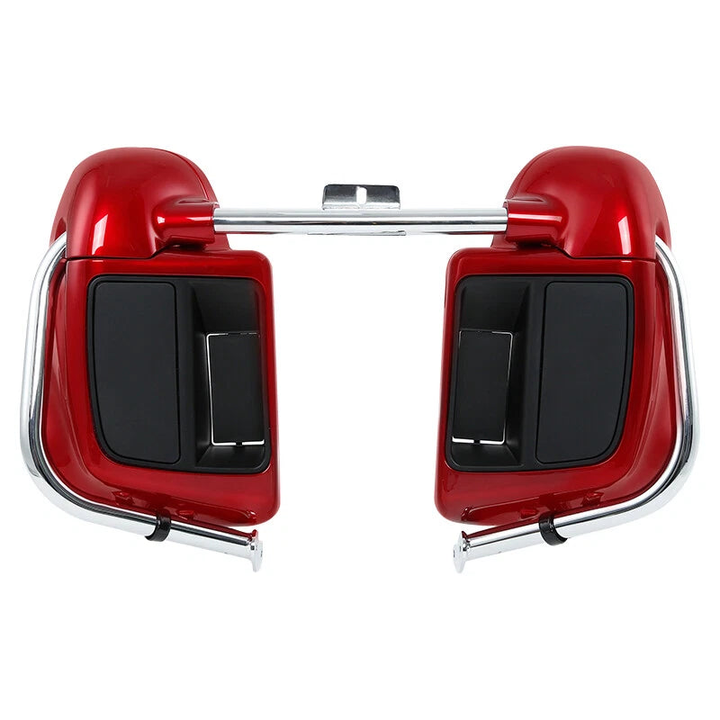 Lower Vented Fairing Engine Guard Crash Bar for Harley Touring (1997–2008)