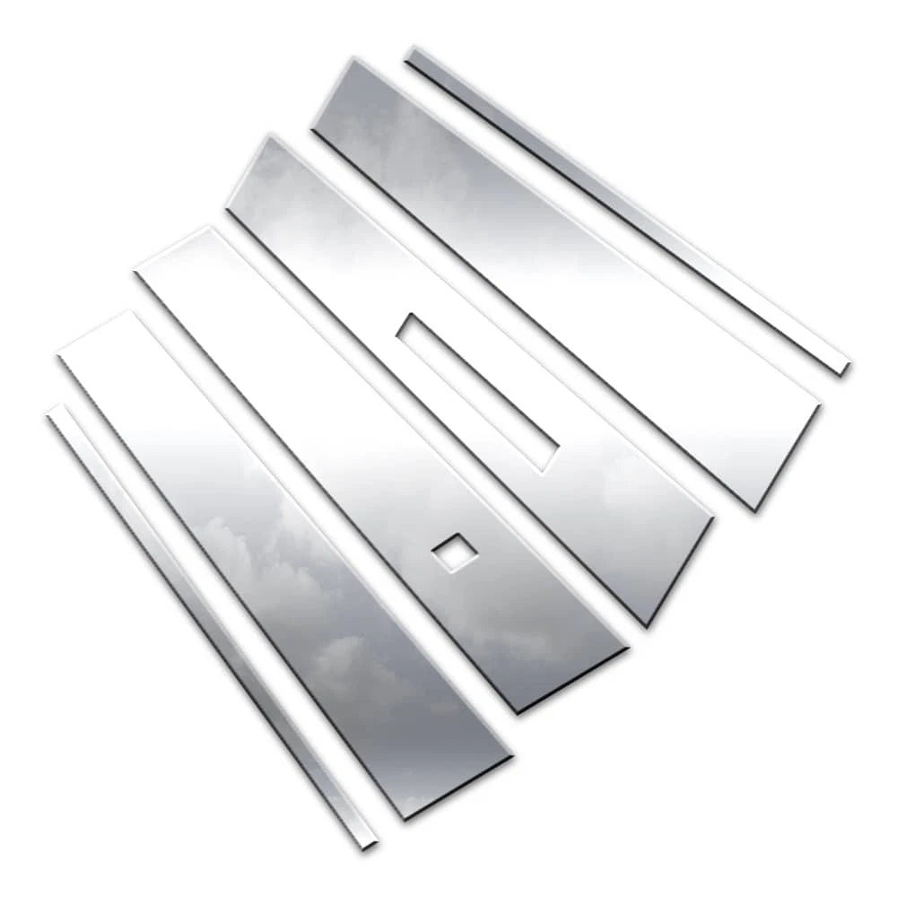 Diamond Grade 6pc Pillar Post Covers w/Keypad Cutouts for 19-24 Lincoln Aviator