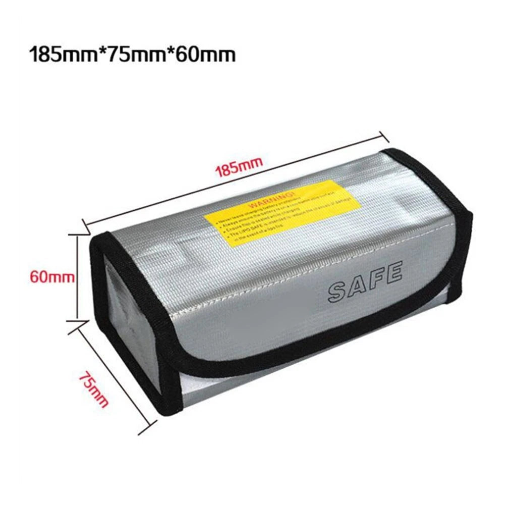 Flame Retardant Charging Bag for Lithium Polymer Batteries (PVC, Fiberglass)