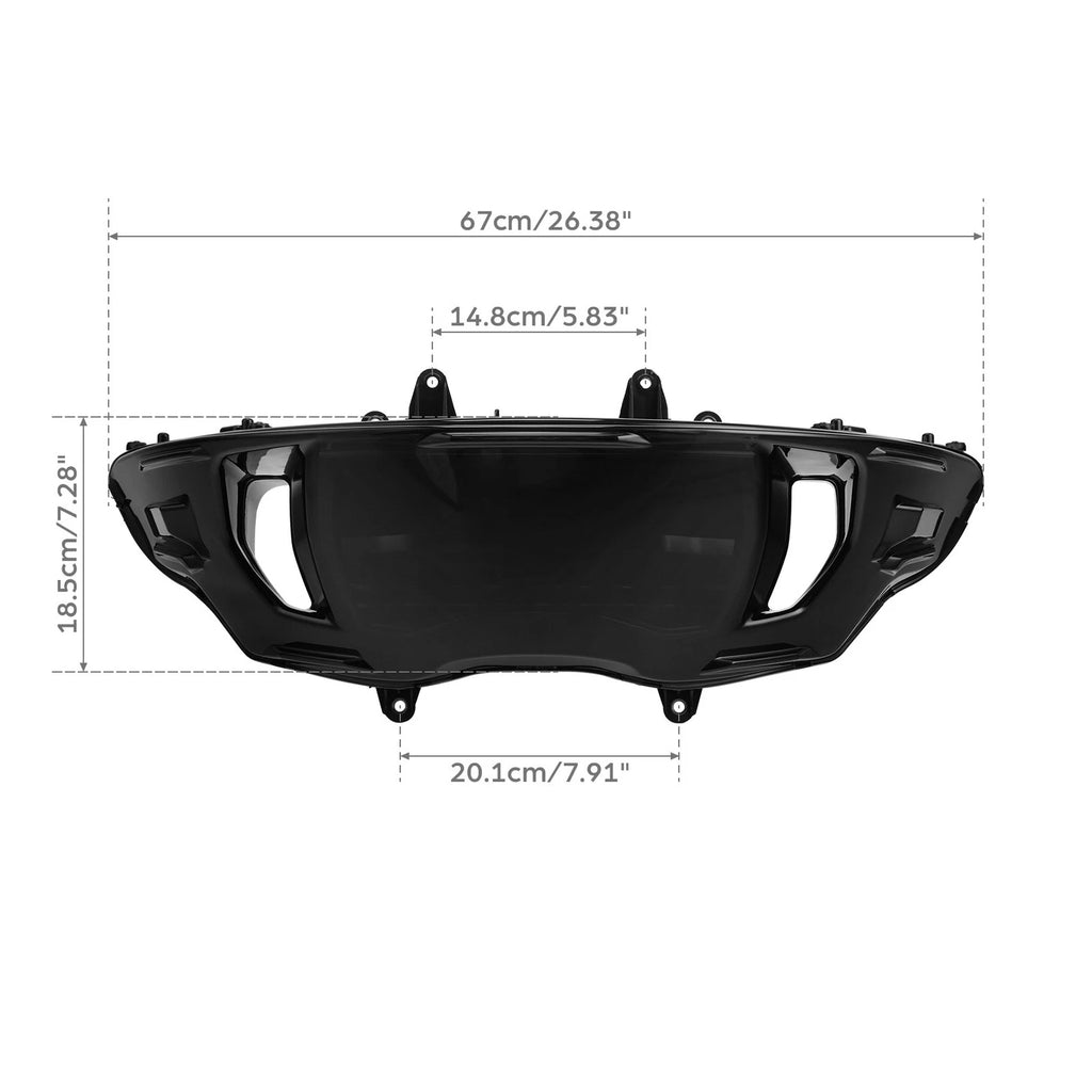Front LED Headlight Assembly for Harley CVO Road Glide (2023–2026)