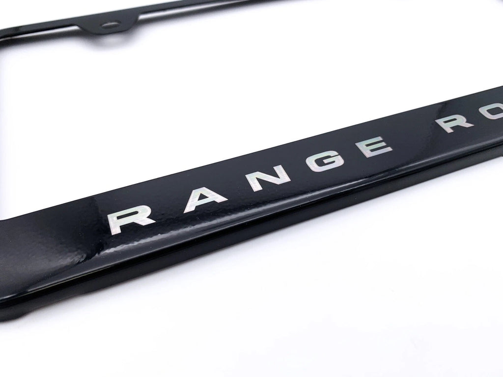 License Plate Frame for Range Rover (2013–2022) Laser Etched Premium Design