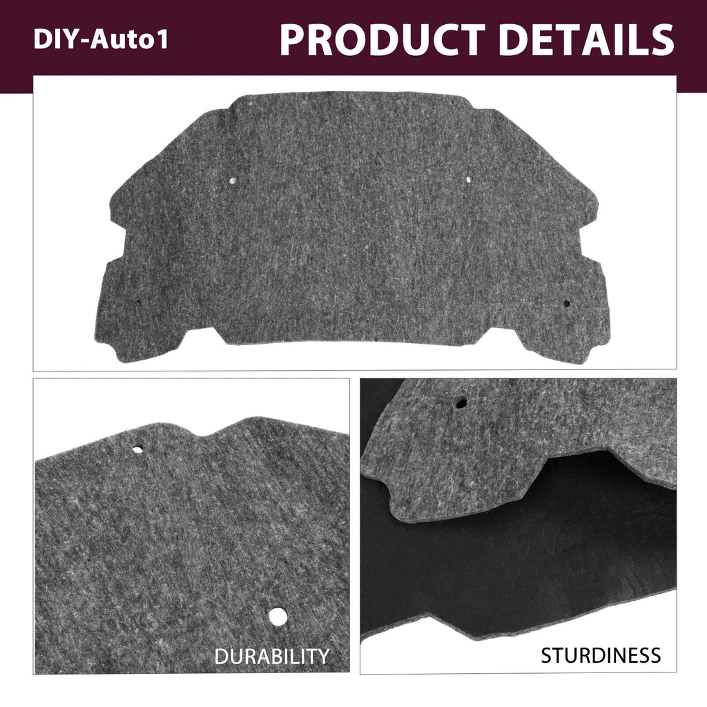 Hood Insulation Pad with Clips for Pontiac G6 (2005–2010)