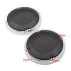 6.5" Saddlebag Lid Speaker Grill Covers for Harley Touring Electra (1983-2020)