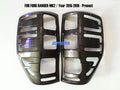 Grey Wildtrak Headlight Taillight Cover Trim for Ford Ranger T6 PX (2015-21)