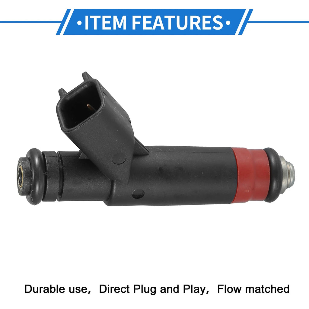 Set of 8 Fuel Injectors No. 53032145AA for Dodge Dakota (2001–2003) 4.7L