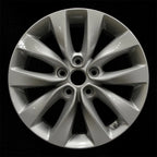 17x7 Factory Wheel Medium Silver Full Face for 2016 Kia Optima (2016–2016)