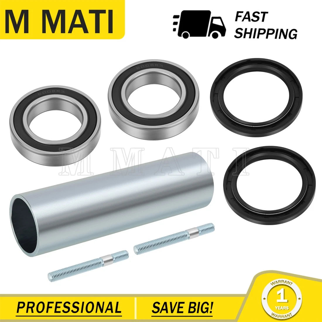 Rear Axle Hub Repair Kit for Suzuki LT-Z400 (2003–2008) 64731-07G00