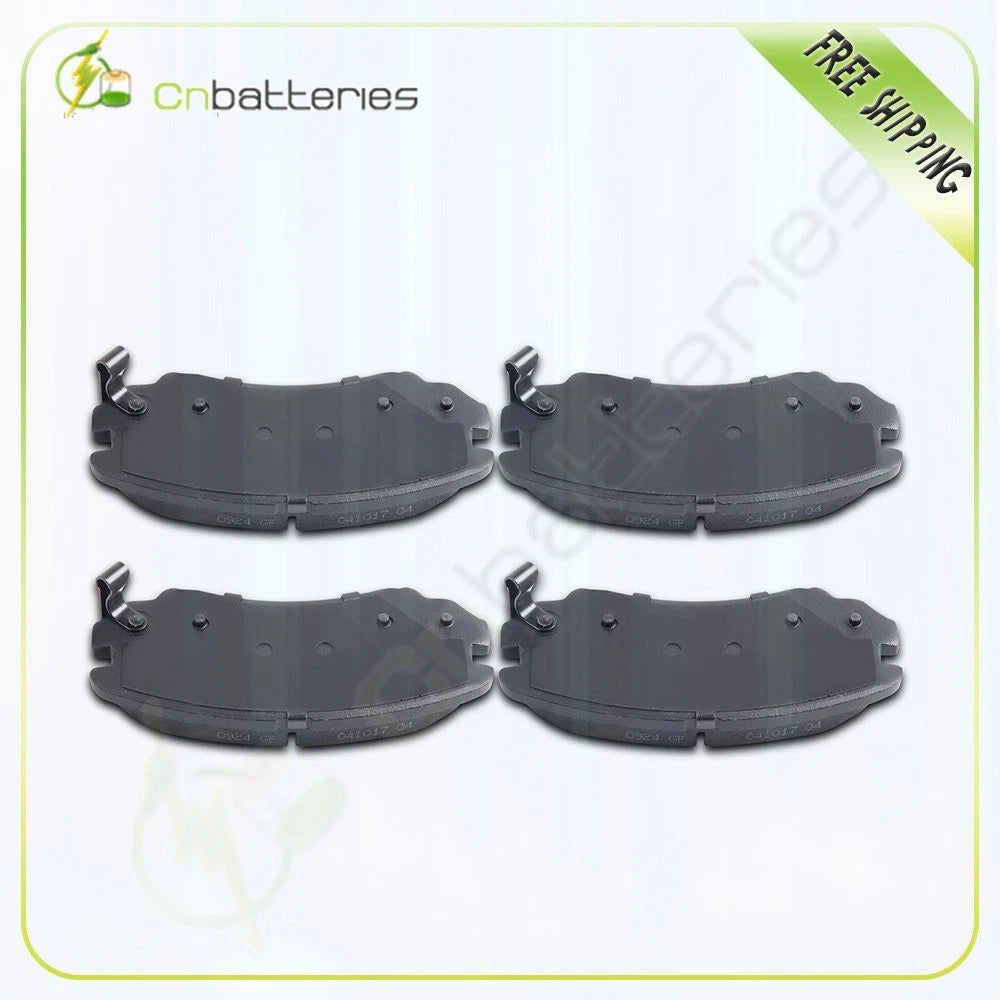 Set of 4 Ceramic Brake Pads for Hyundai Tiburon (2003–2008)