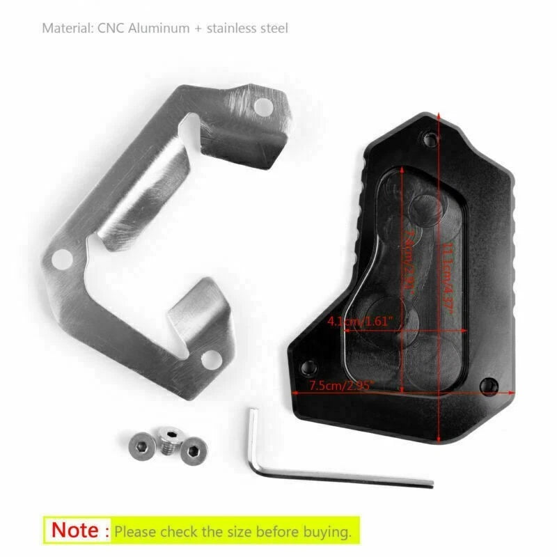 Kickstand Side Stand Extension Pad for Tiger 1200 Explorer (2012–2023)