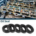 Set of 5 Oil Seal Rotary Shaft Seal NBR Rubber 14x25x7mm