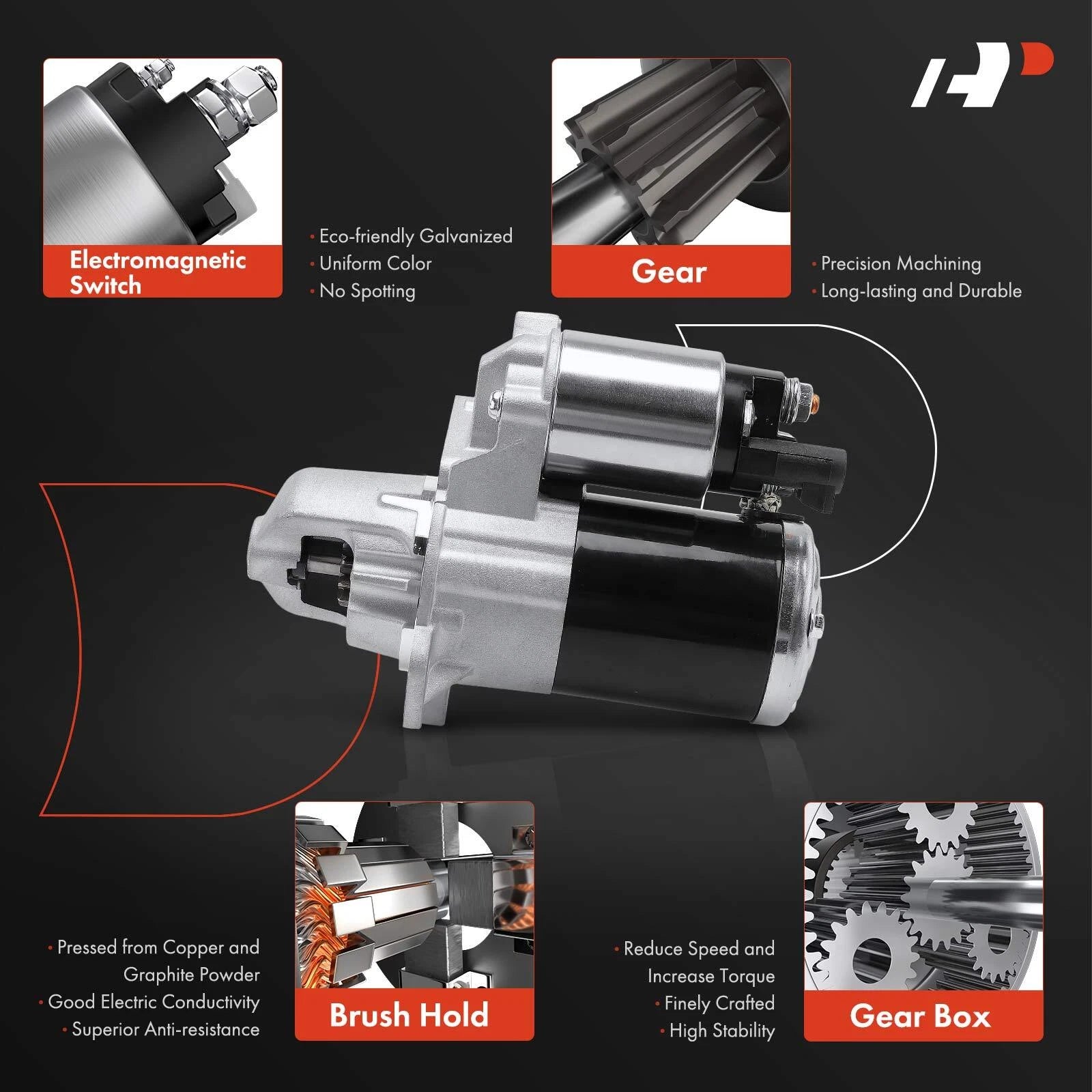 Starter for Chevy Caprice (2014-2017)