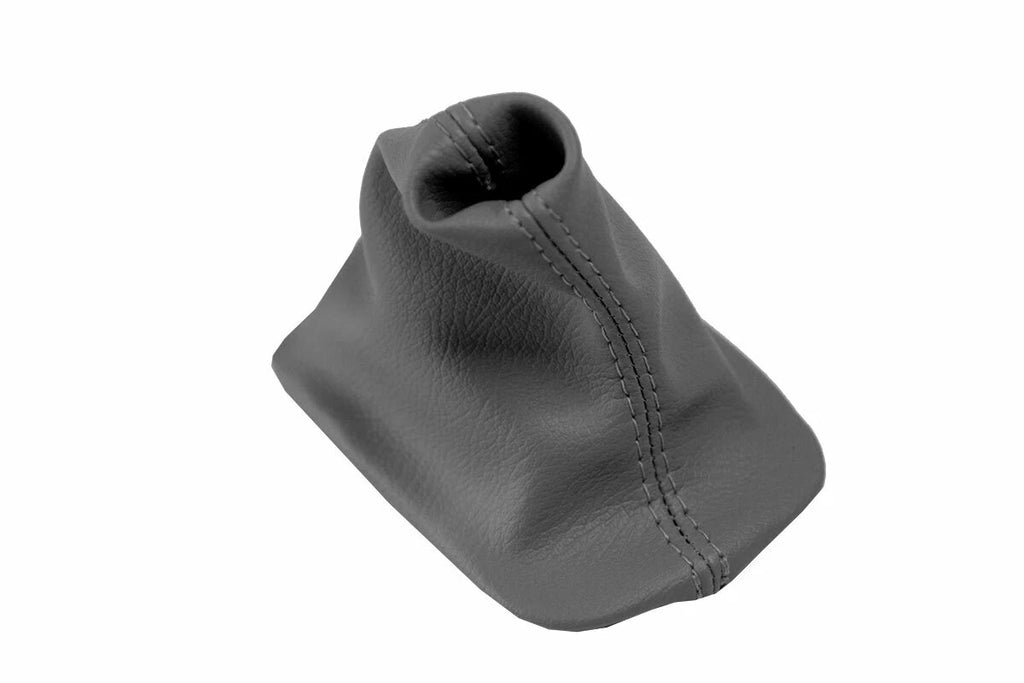 Leather Manual Shift Boot Cover for Volvo C30 C70 S40 (2004–2013) Gray