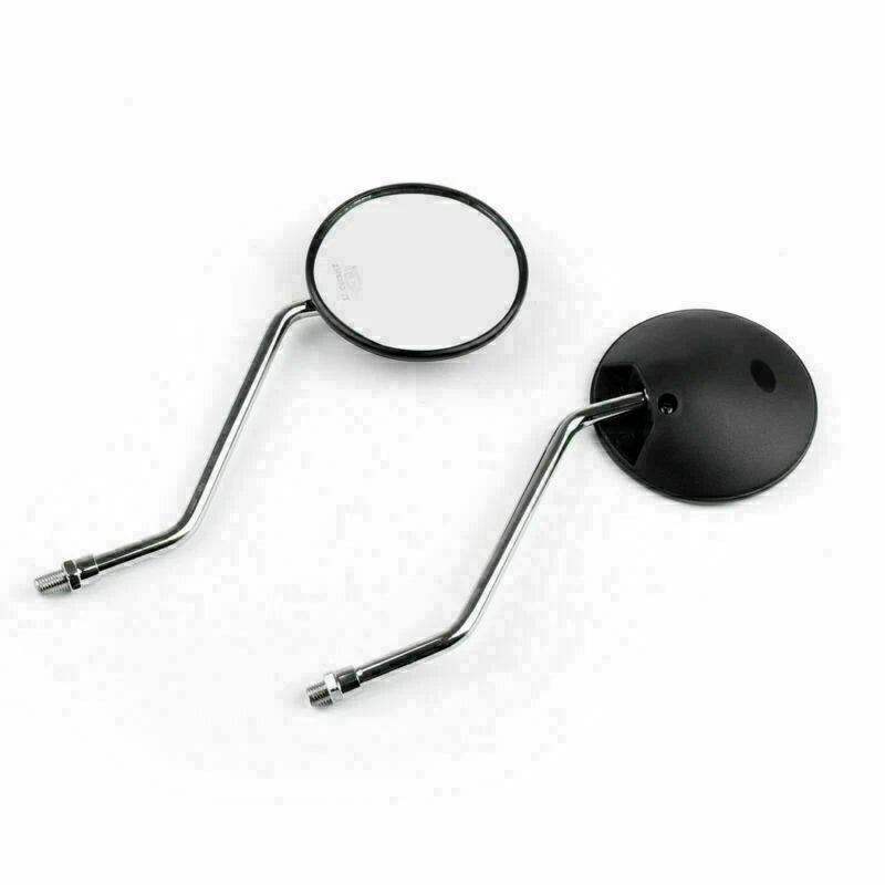 10mm Black Rear Side View Mirrors for Honda XR250 XR400 XR600 TLR200 XL100