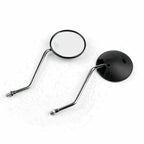 10mm Black Rear Side View Mirrors for Honda XR250 XR400 XR600 TLR200 XL100