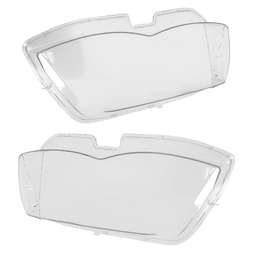 Clear Front Headlight Lens Replacement for BMW X5 (2004-2006) Left Right Pair