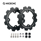 Dual Sprocket Cover Chain Guard #5TG-25438-10-00 for Yamaha Raptor 700 (2006–2023)