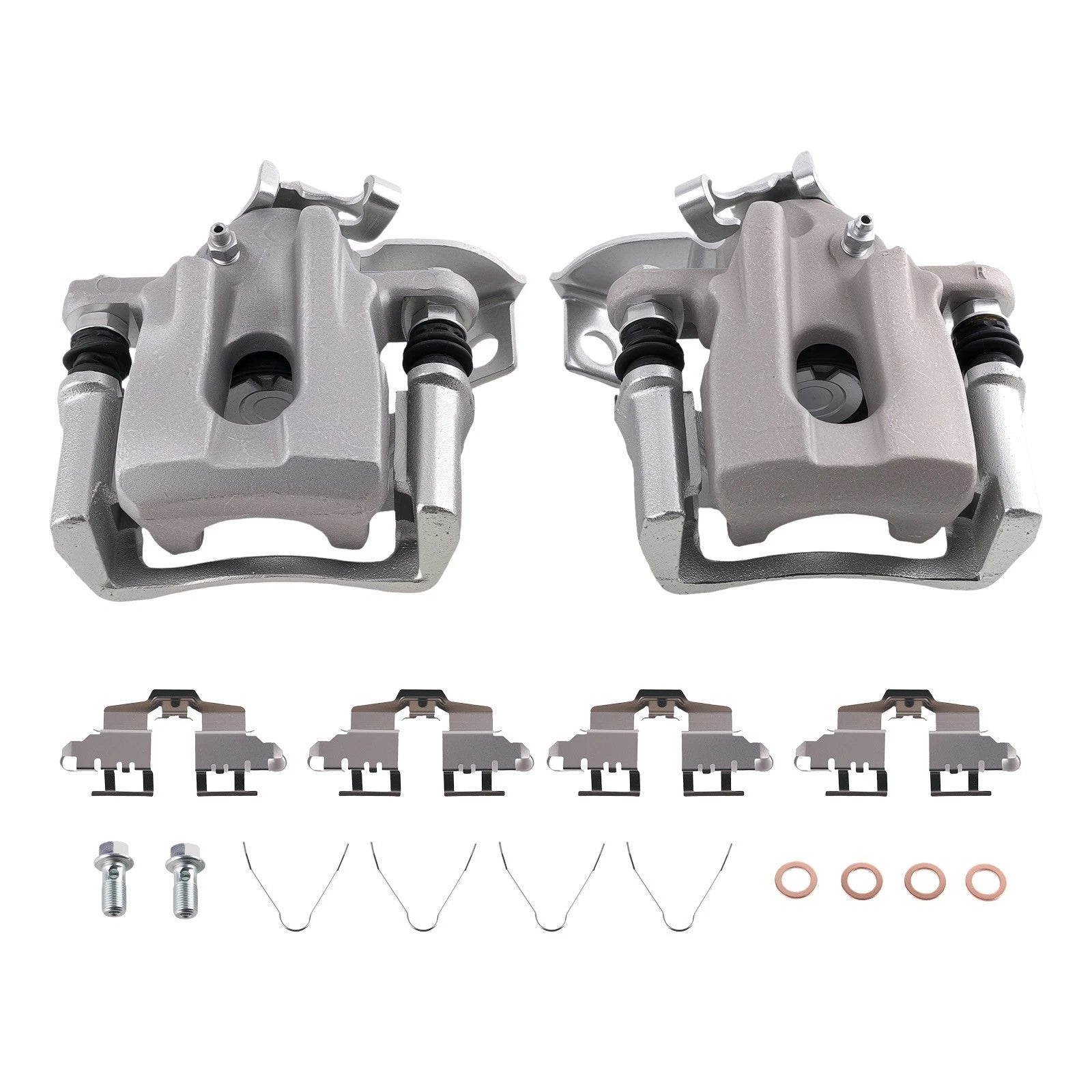 Set of 2 Rear Disc Brake Calipers for Toyota Prius (2010–2015)