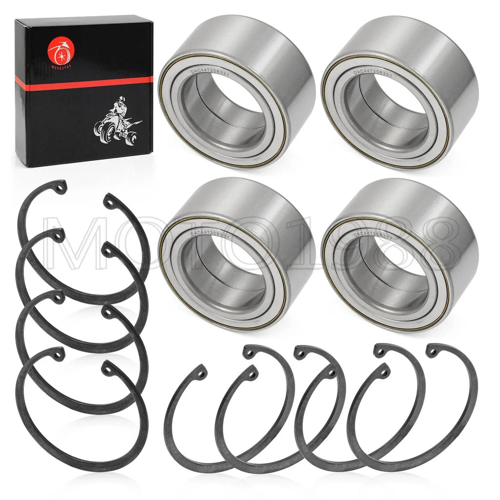 Front Rear Wheel Bearings Set for Polaris RZR Turbo/RS1 (2016-2022)