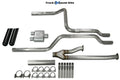 Dual Exhaust Kit for Toyota Tundra (2014–2021) 2.5" Black Tip