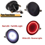 2X Smoke White LED Rear Tailgate Reverse Lights for VW Beetle (1998–2005)