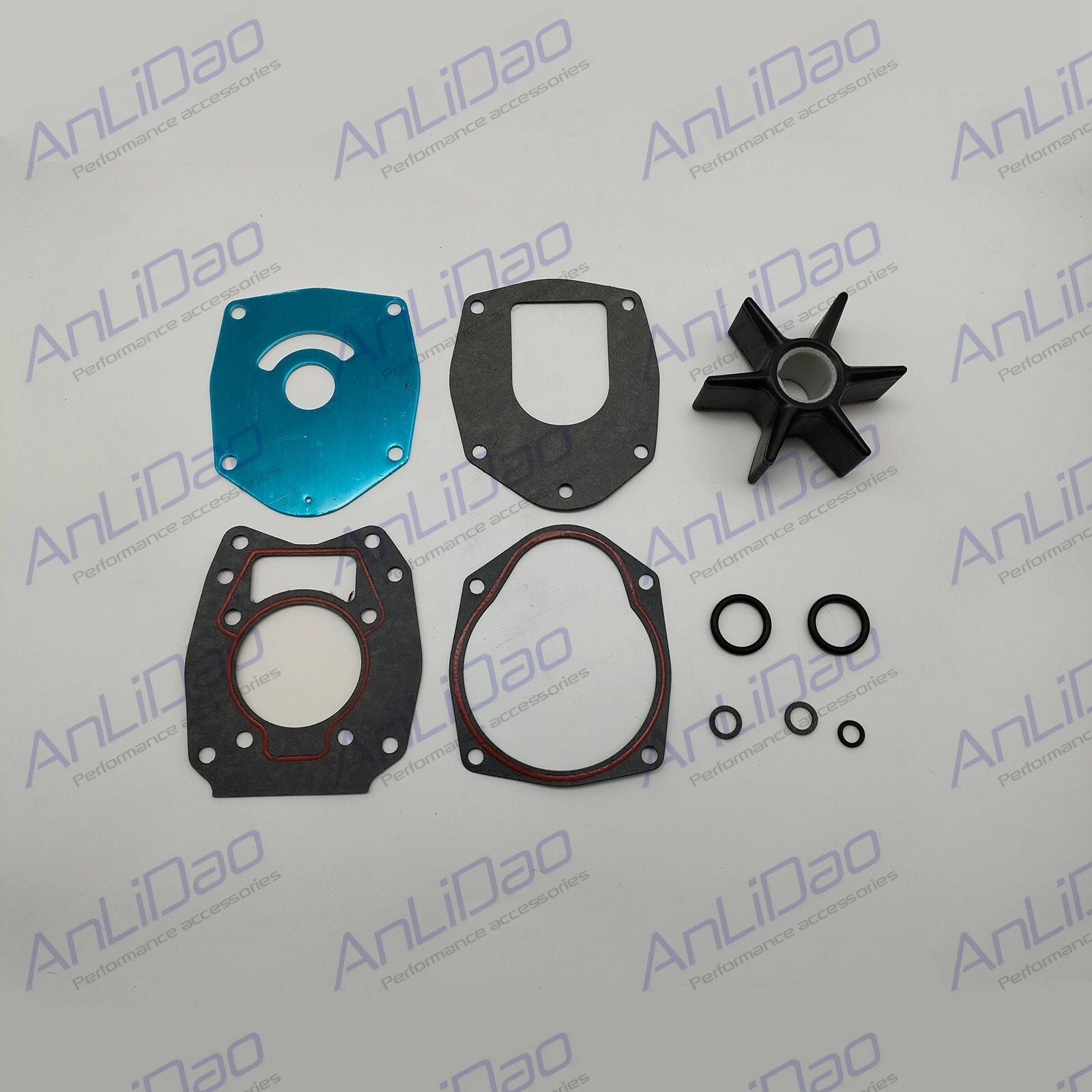 Water Pump Kit for Mercury 40 45 50HP 60HP BigFoot (18-3214, 47-43026Q06, 8M0100526)