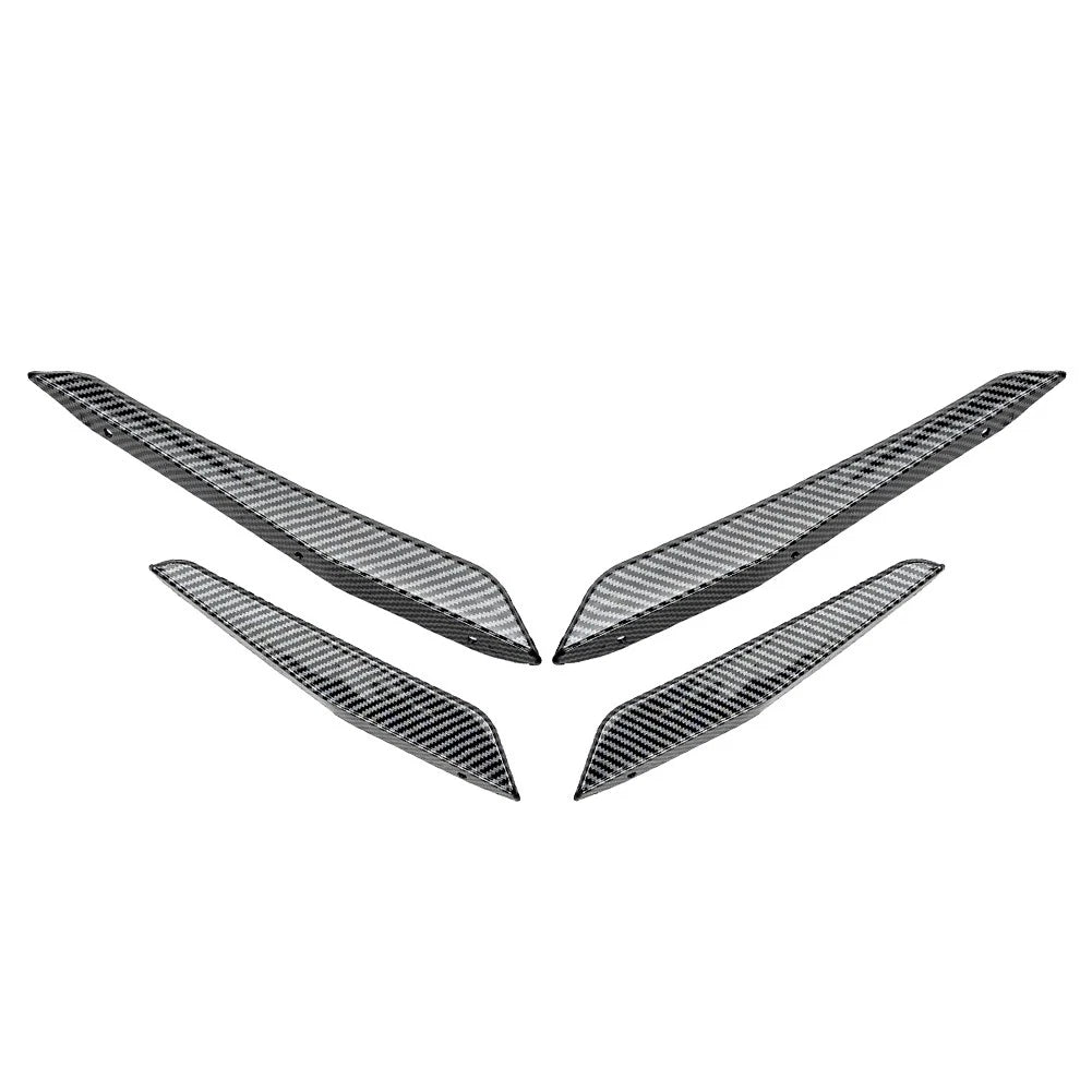 Front Bumper Splitter Side Skirt Spoiler for BMW M2 G87 (2023–2024) Carbon Black