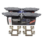 Set of 4 Bosch QuietCast Rear Ceramic Brake Pads for Escalade Suburban Tahoe Yukon XL (2007–2014)