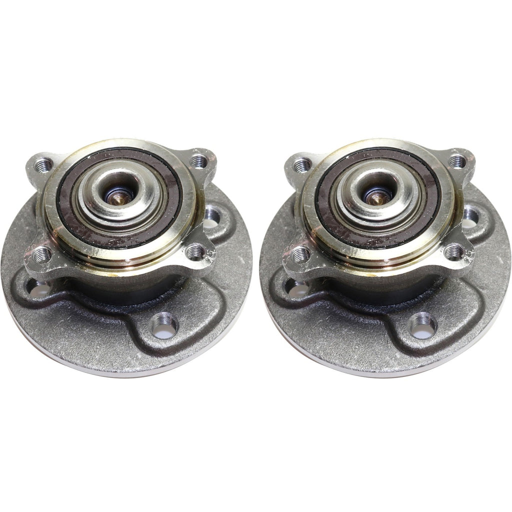 Set of 2 Wheel Hubs for Mini Cooper (2007–2015) Rear Left & Right