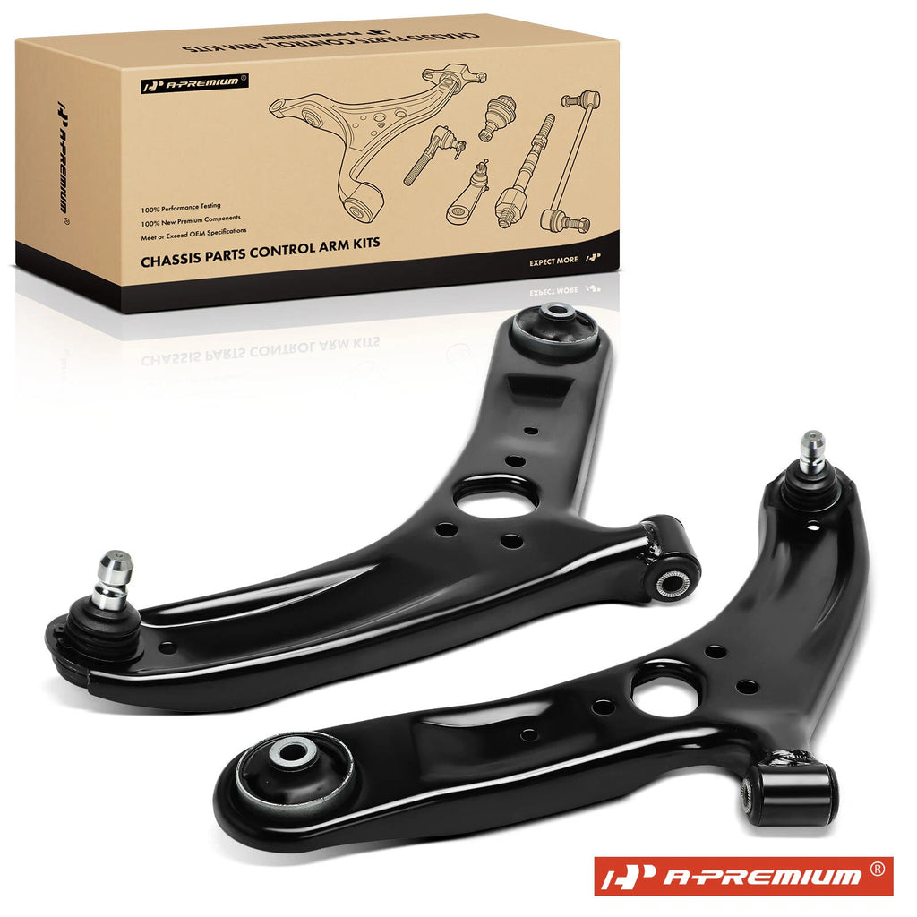 2X Front Lower Control Arm & Ball Joint for Kia Rio (2012–2017)