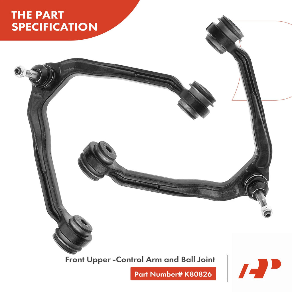 13x Front Suspension Control Arm Kit for Chevy Silverado 1500 (2007-2018)