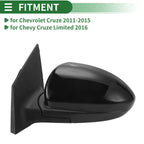 5 Pins Left Driver Side Door Mirror for Chevrolet Cruze (2011–2015)
